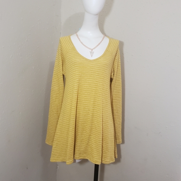 NWT She and sky longsleeve striped dress size M - Picture 1 of 8